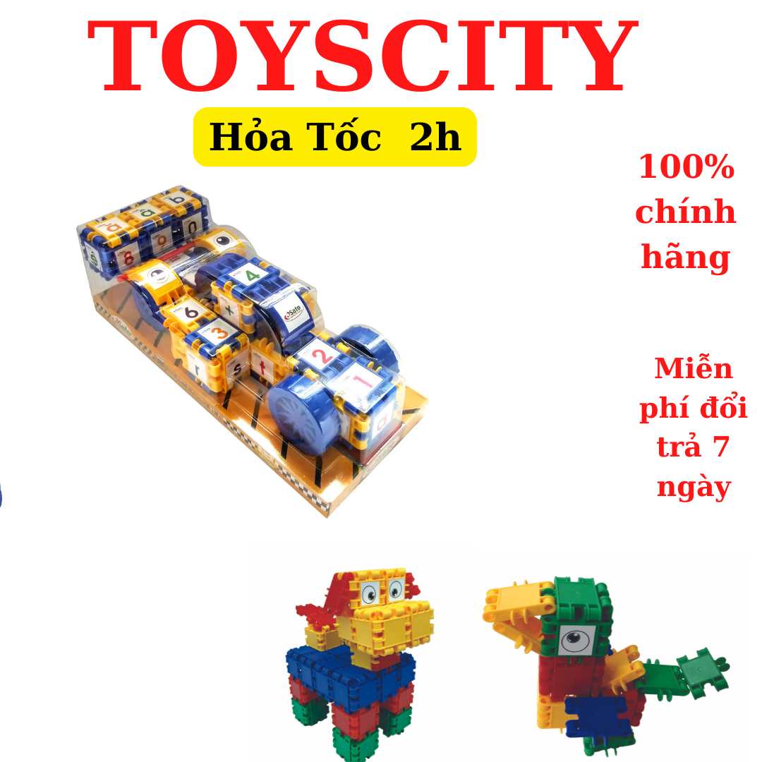 Đồ chơi xếp hình SUPER CAR TỰ TIN 65 chi tiết