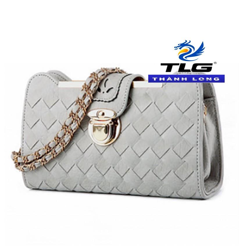 Túi Nữ Đeo Chéo Thời Trang Đồ Da Thành Long TLG 162TU 2 Tặng 01 Bút Bi Cao Cấp TLG