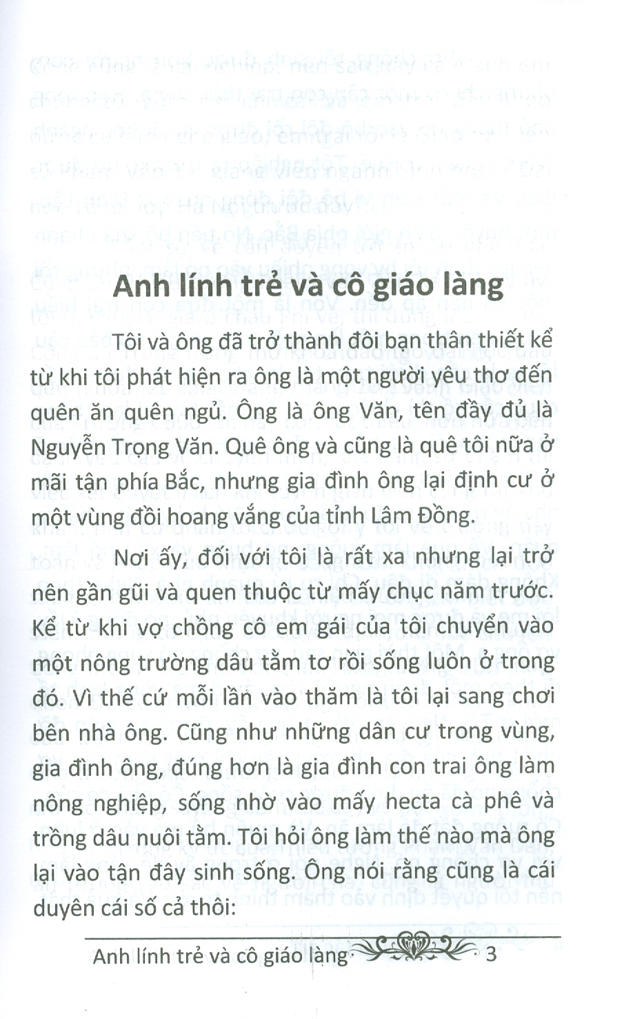 Anh Lính Trẻ Và Cô Giáo Làng