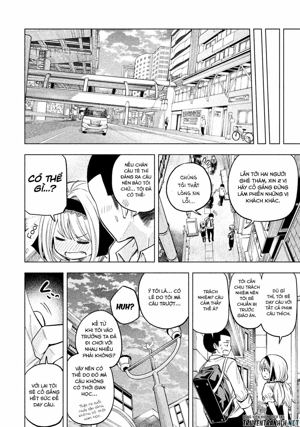 thế quái nào cô giáo lại ở đây!? chapter 47 13