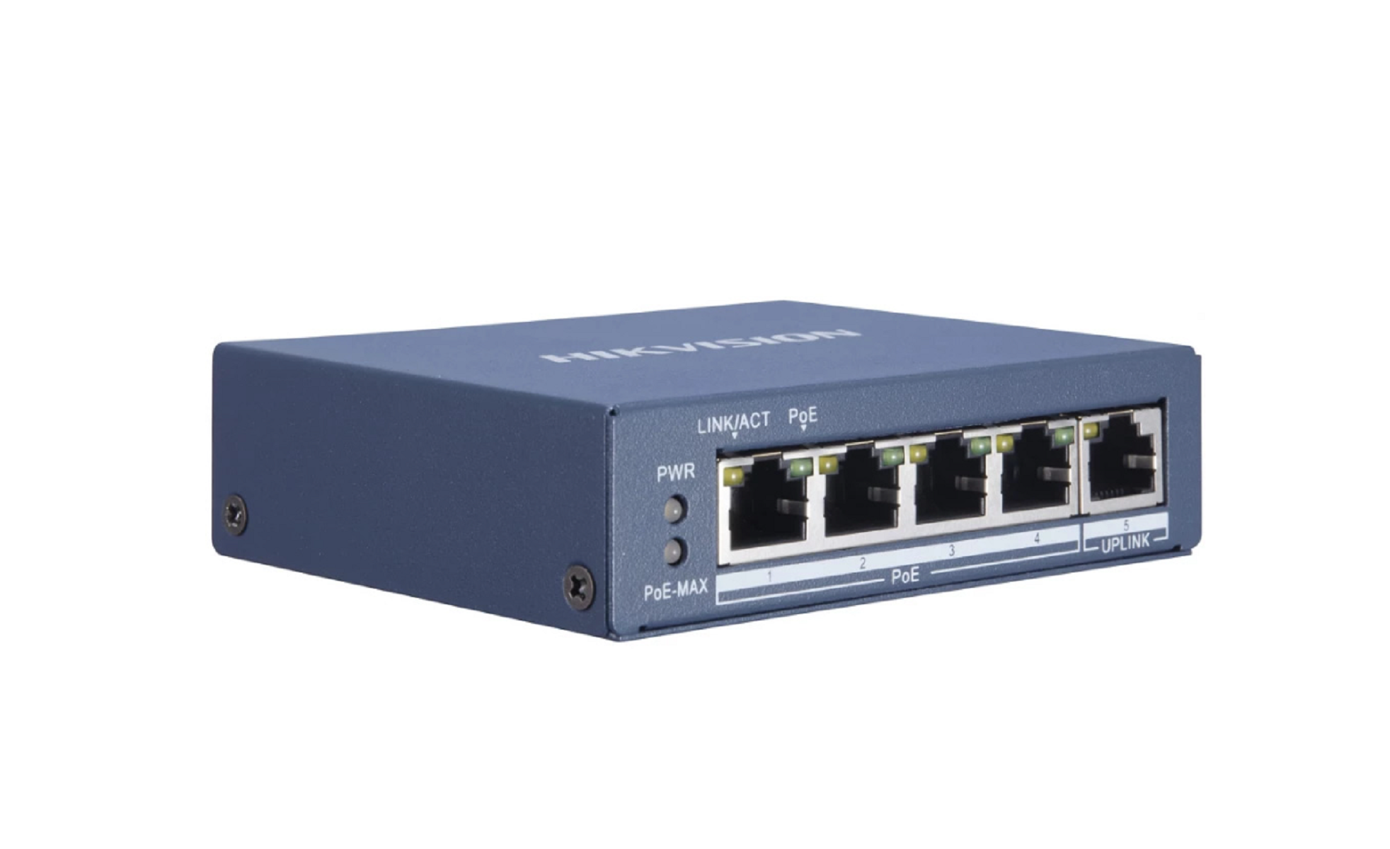 Switch POE GIGABIT 4 Cổng PoE 1000Mpbs Hikvision DS-3E0505P-E/M-HÀNG CHÍNH HÃNG