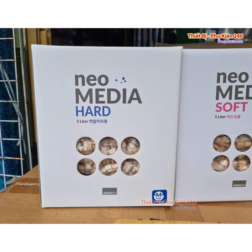 Vật liệu lọc NEO MEDIA HARD Premium 1L loại tốt giúp tăng PH nước neo hard