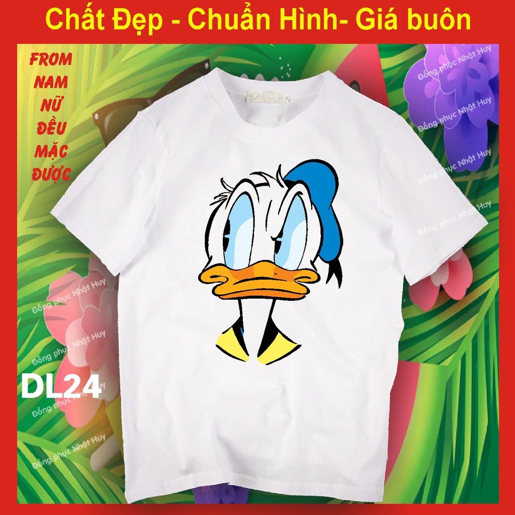 Áo thun vịt Donald DL24, phông , chất đẹp,