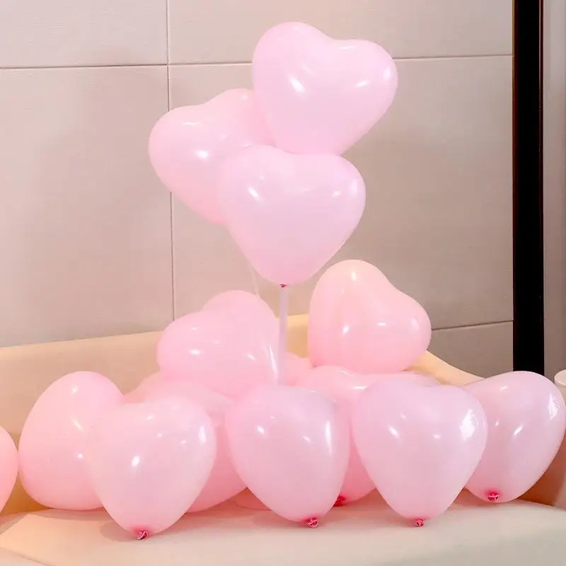 Bóng Tim 10&quot; Loại Dày trang trí sinh nhật tiệc cưới