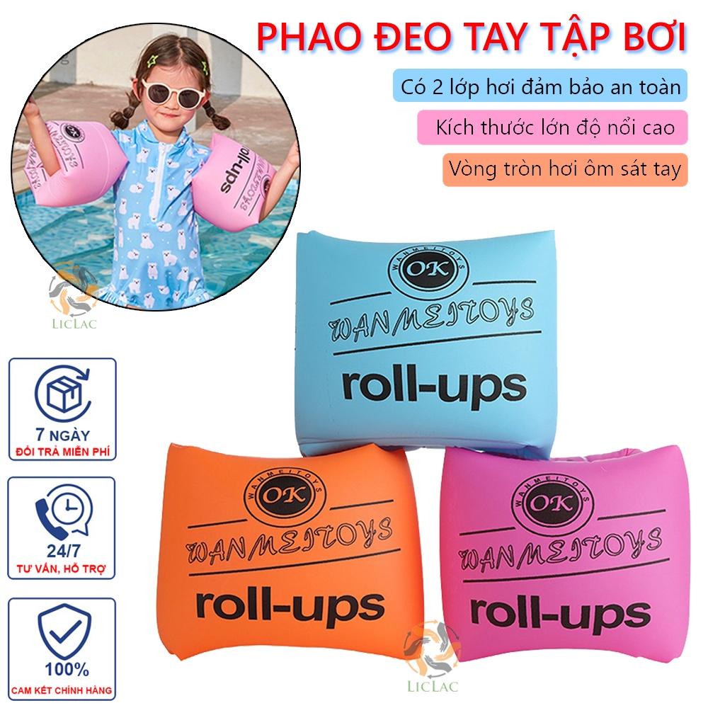 PHAO TAY TẬP BƠI ROLL - UPS