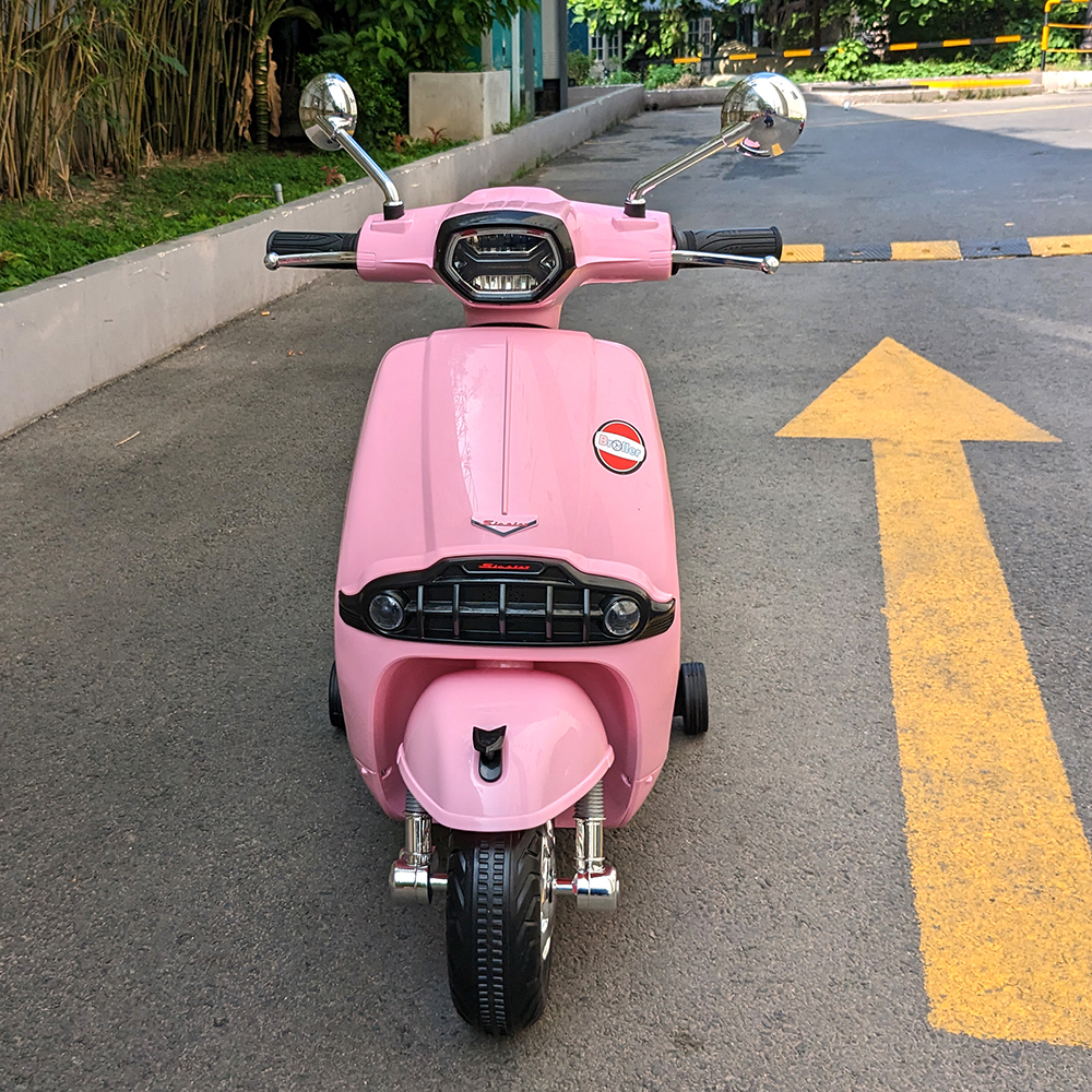 Xe máy điện Vespa cho bé BABY PLAZA T08