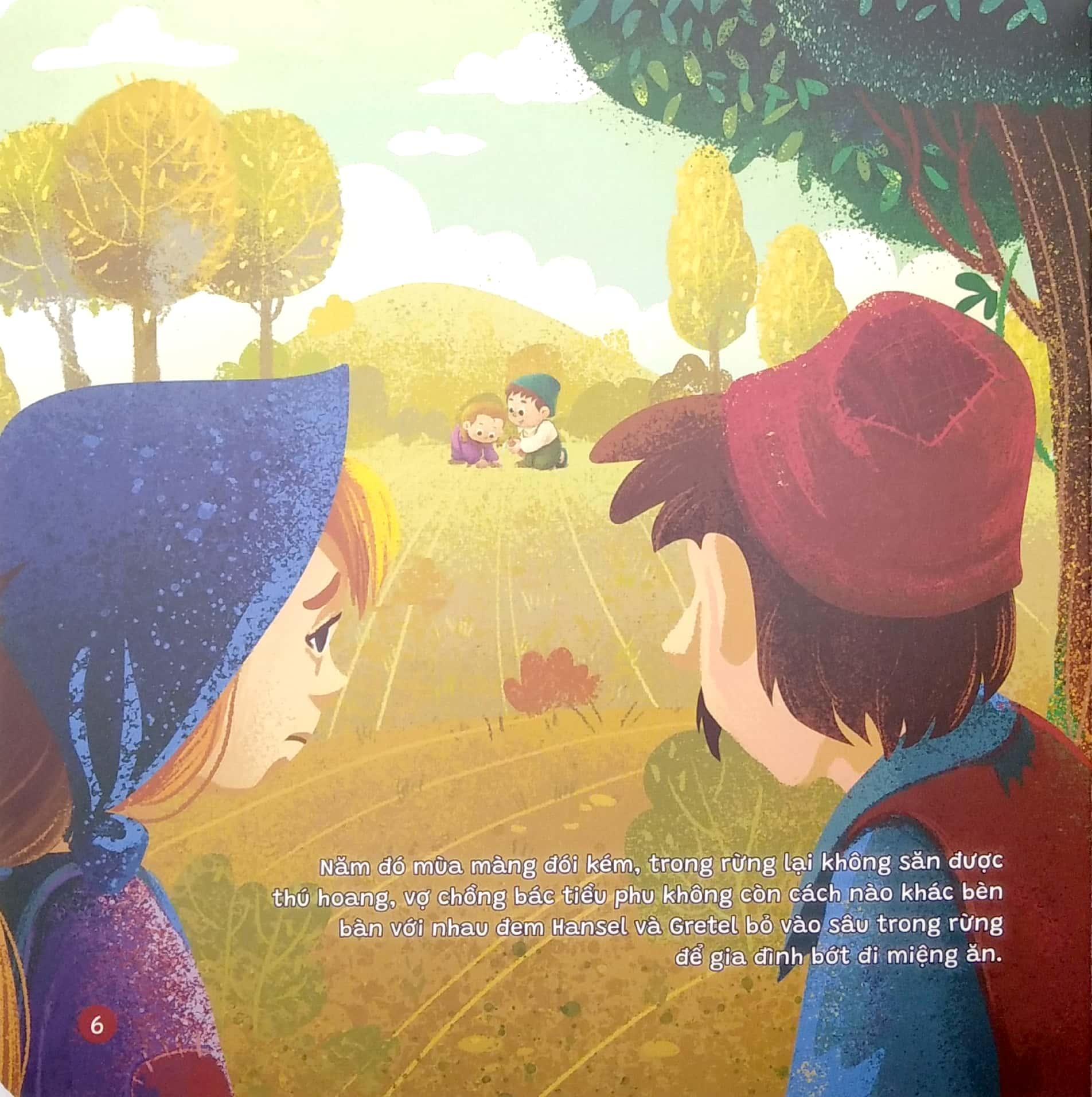 Hansel Và Gretel (Hoạt Hình Song Ngữ 4D)