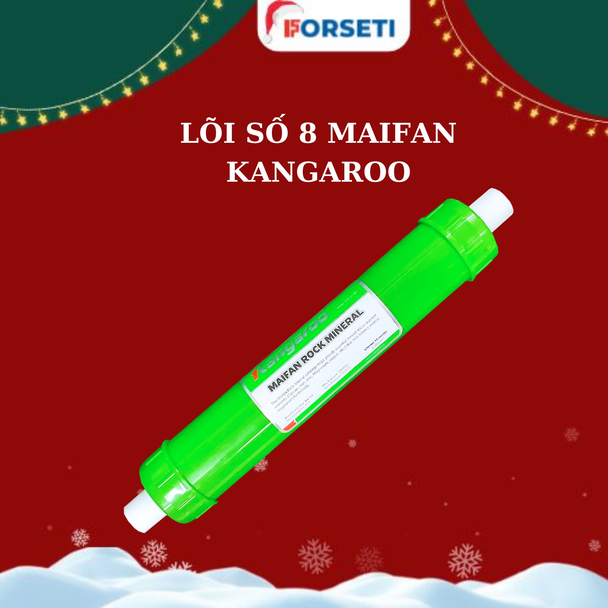 [Hàng chính hãng] - Lõi lọc nước Maifan rock Kangaroo lõi khoáng đá Maifan lõi số 8 Kangaroo