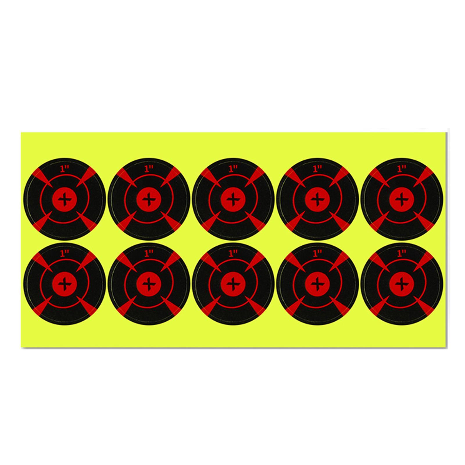 Shooting Target, 10pcs Target Stickers, for Air Gun Shooting Training BB Pellets Indoor Outdoor Sports Shooting Tool