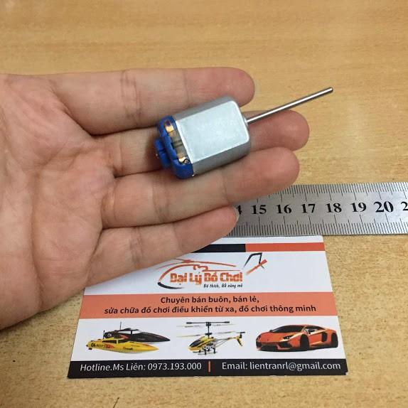 Động cơ DC19A điện áp 6V trục dài 30mm nối chân vịt