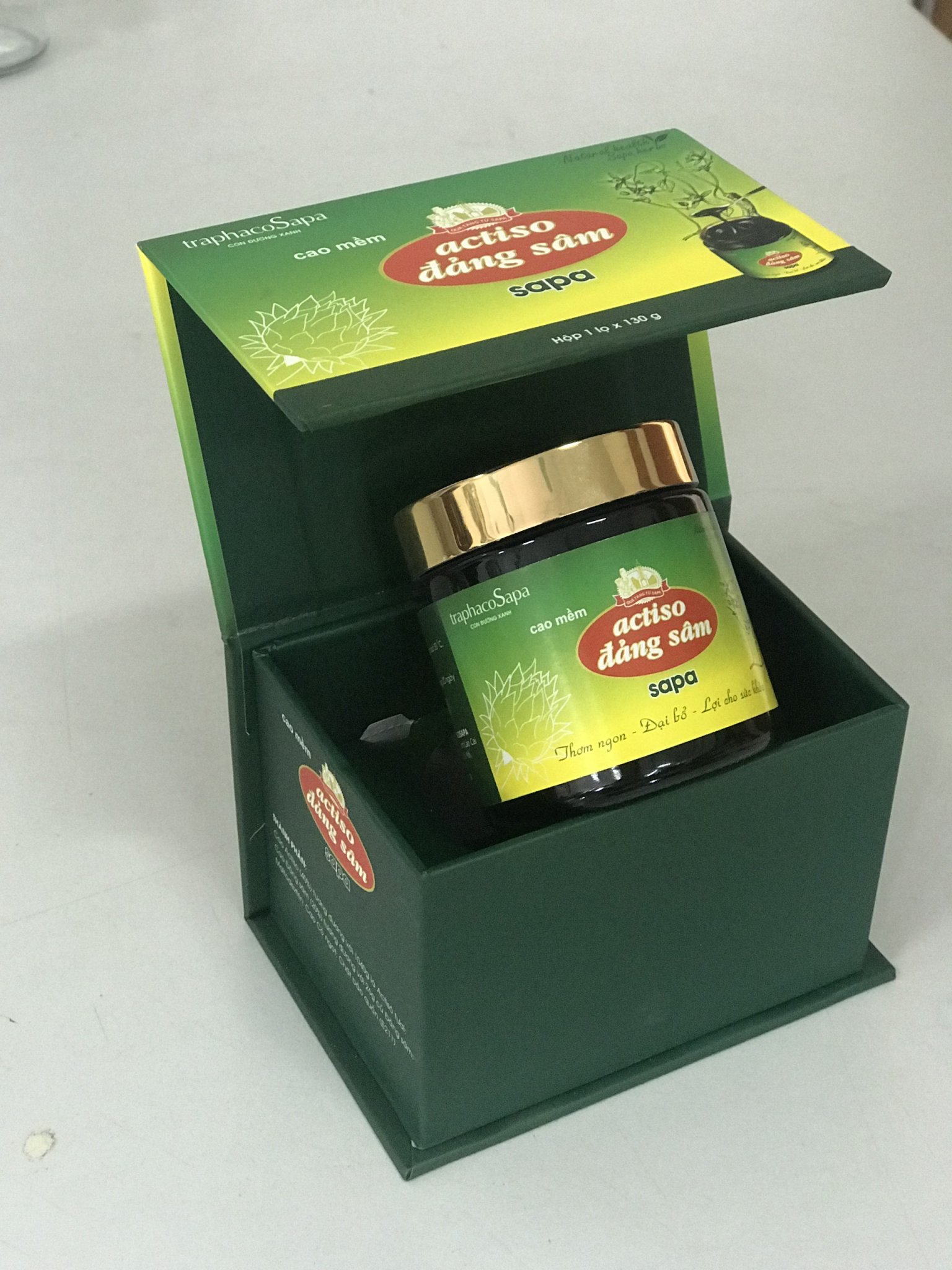 Combo Cao mềm Actiso Sapa 130g Giải độc gan, bổ huyết