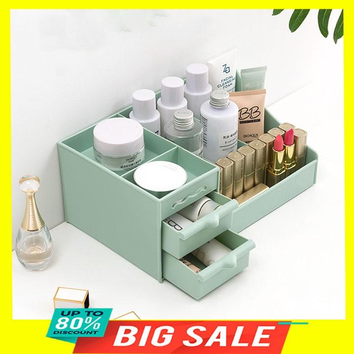 Kệ để mỹ phẩm mini có ngăn kéo 13x18x30cm