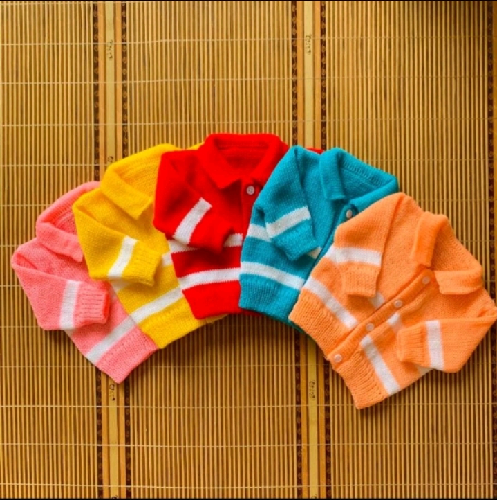 Combo 5 Áo Len sơ sinh 0-6 tháng