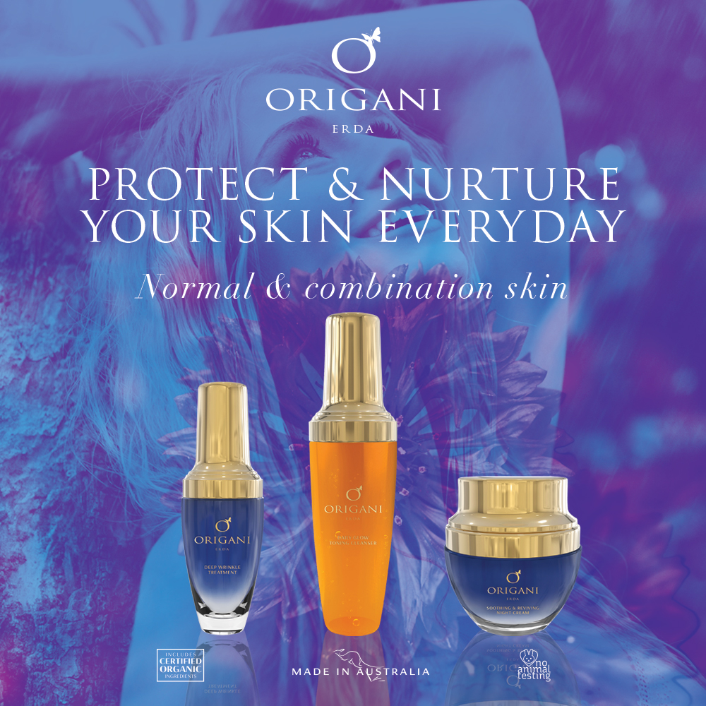 Combo Kem Dưỡng Đêm + Kem Dưỡng Ngày Origani Erda - Erda Rich Hydrating Day Cream + Night Cream Soothing And Reviving, Có Chứng Nhận Hữu Cơ - Xuất Xứ Úc