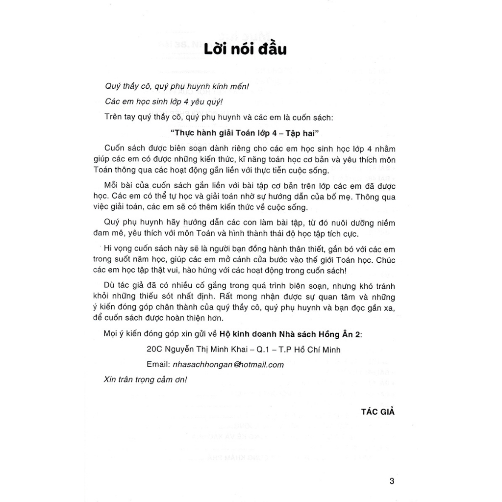 Thực Hành Giải Toán Lớp 4 Tập 2 - HA