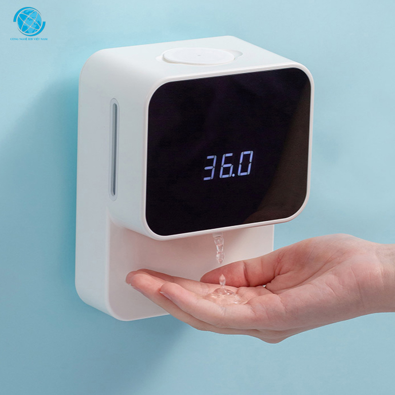 Máy tạo bọt rửa tay tự động Xiaomi có màn hình hiển thị cảm biến hồng ngoại - hàng chính hãng Xiaomi