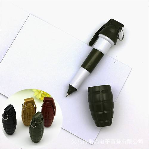 Combo gồm 20 bút bi móc khóa hình độc đáo viết mực xanh