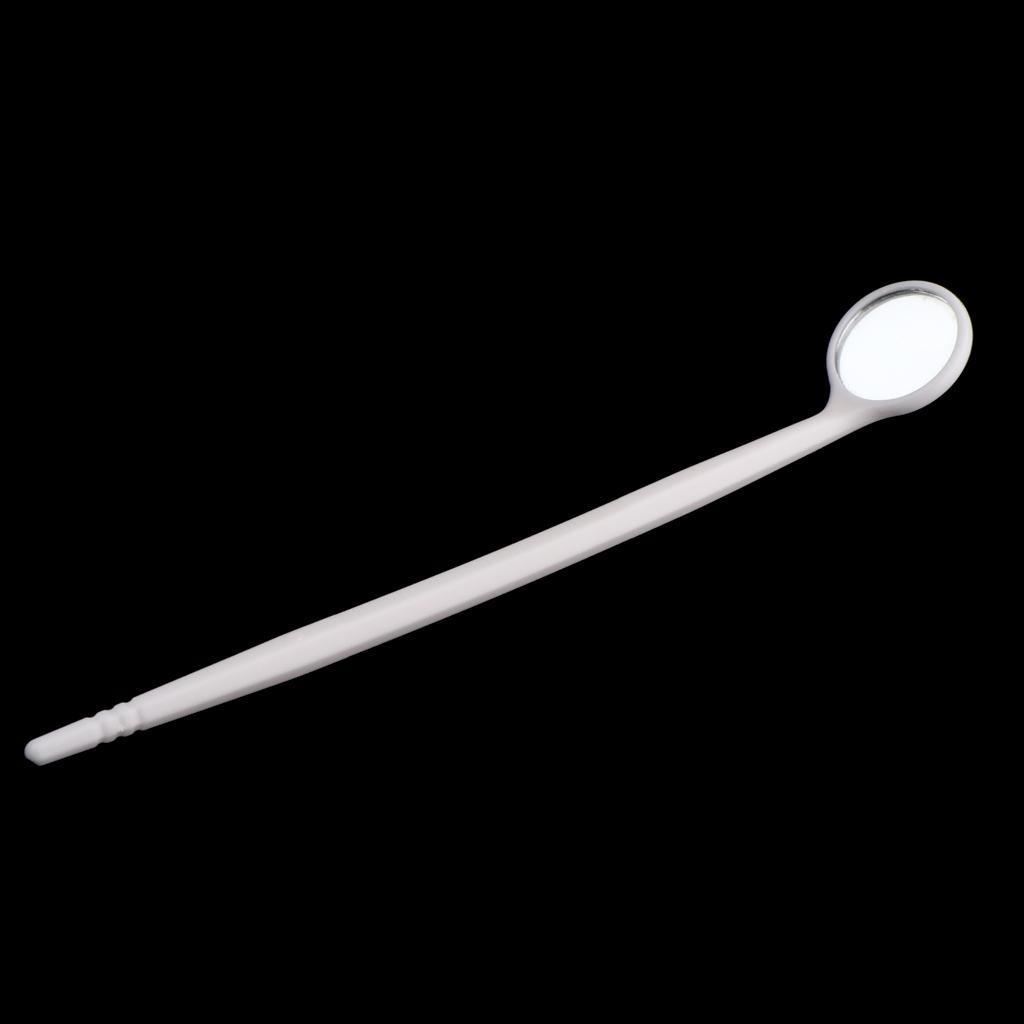 200PCS Anti-fog Disposable Mouth Exam Mirrors Plastic Instruments