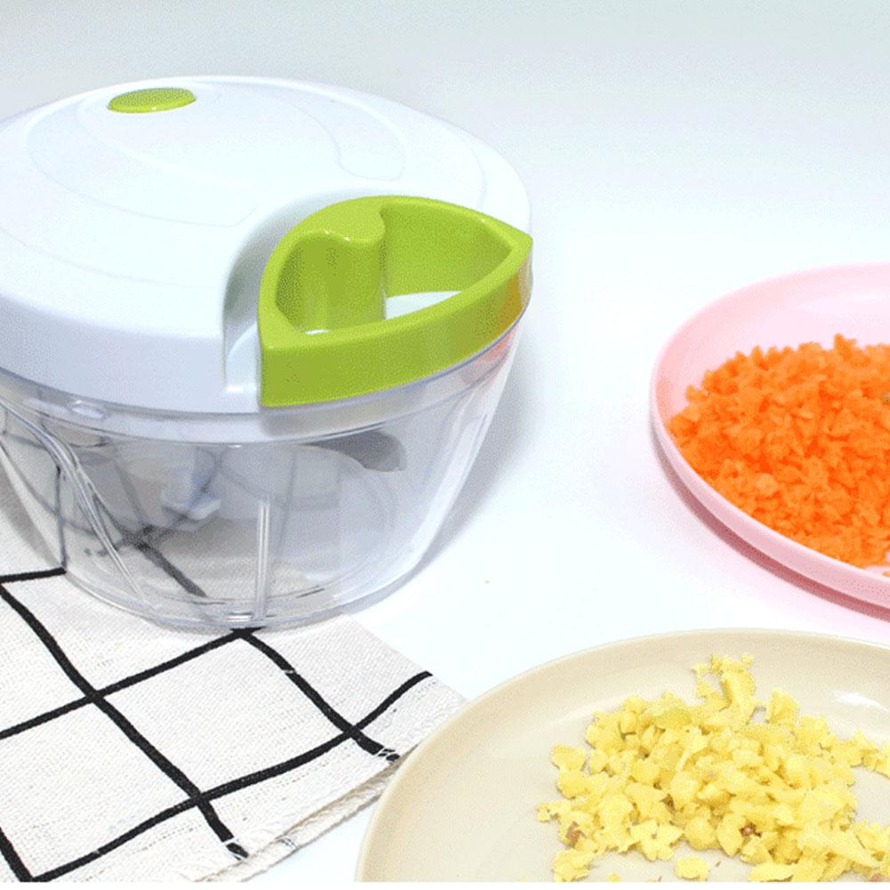 Hộ Gia Đình Mini Bằng Tay Tỏi Kéo, Hoa Quả Xay Thịt Xoắn Kéo Cắt Thực Phẩm Hành Hạt Thịt Phụ Kiện Nhà Bếp