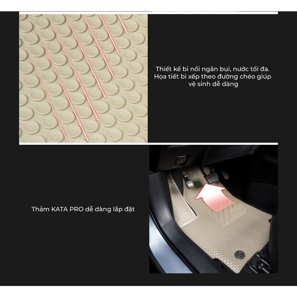 Thảm lót sàn ô tô KATA cho xe Kia Seltos - Phiên Bản KATA Pro - Khít với sàn xe, Không thấm nước, Không mùi
