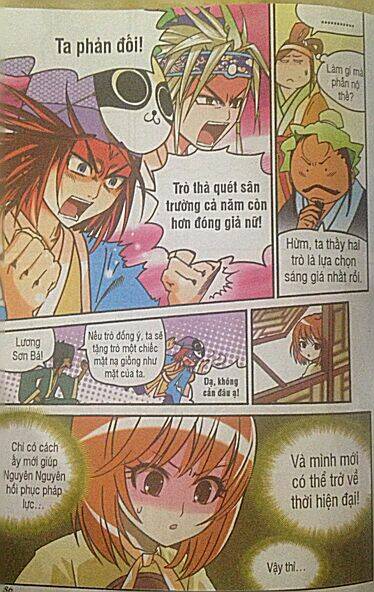 lương sơn bá - chúc anh đài phiên bản mới chapter 3.4 20