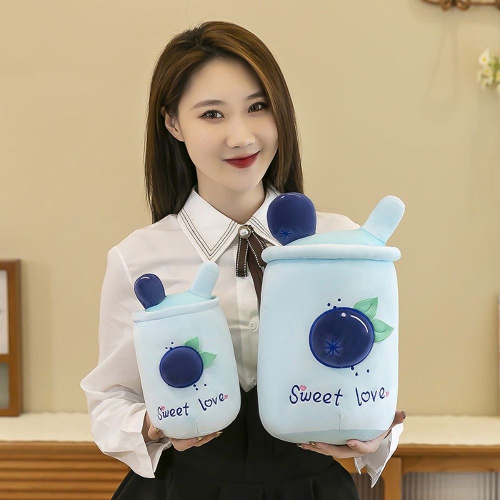 Thú bông trà sữa trái cây Sweet love siêu dễ thương hàng cao cấp (25cm---&gt;70cm) Gối ôm ly trà sữa trái cây mềm mịn êm ái hot trend