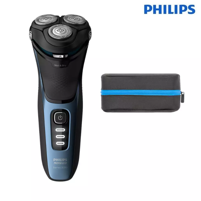 Máy cạo râu khô và ướt 5D Pivot & Flex Heads Philips Norelco S3212, Series 3000