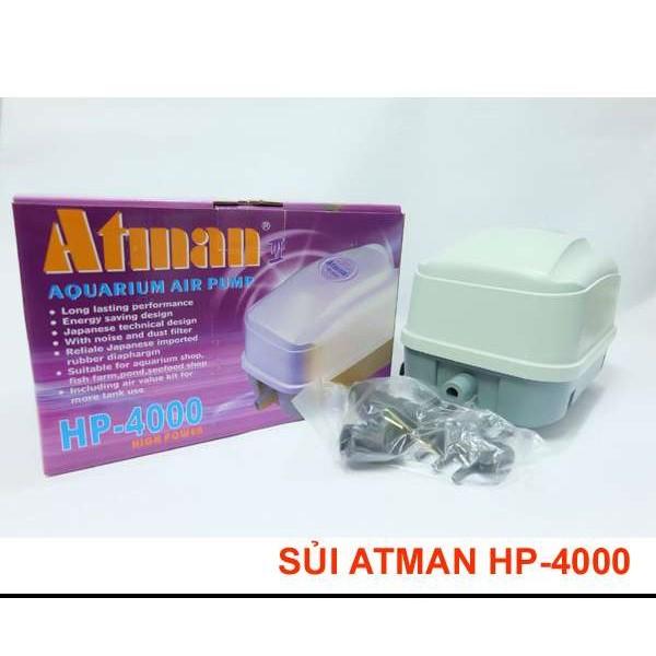 Máy sủi 10 vòi ATMAN HP 8000 . Hàng Mới , Bảo Hành