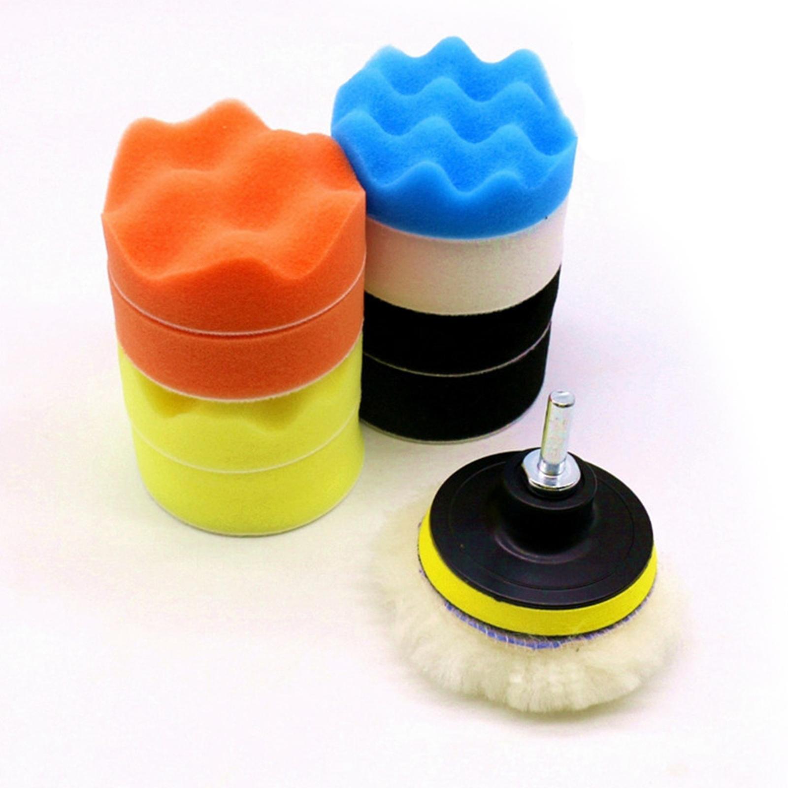 3"/4"/5" Auto Waxing Polishing Buffing Sponge Pads Car Polisher