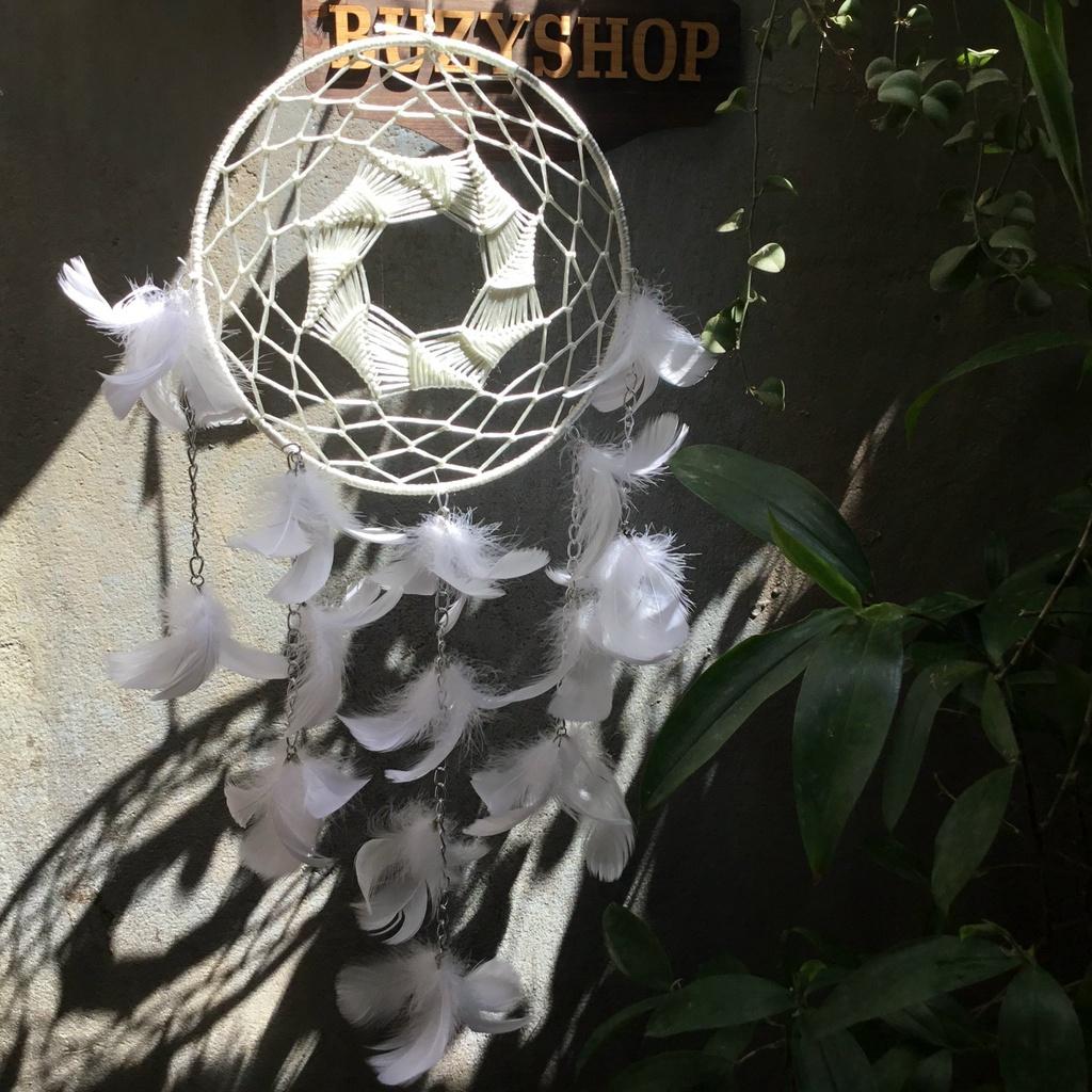 DREAMCATCHER- vòng đuổi bắt giấc mơ loại lớn - LÔNG VŨ lo