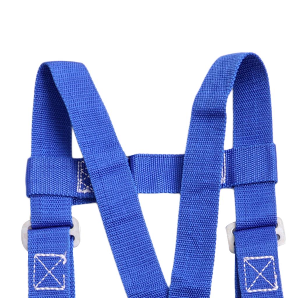 Rock Climbing Half Body Fall Protection Safety Harness Belt Lanyard 1.6m S