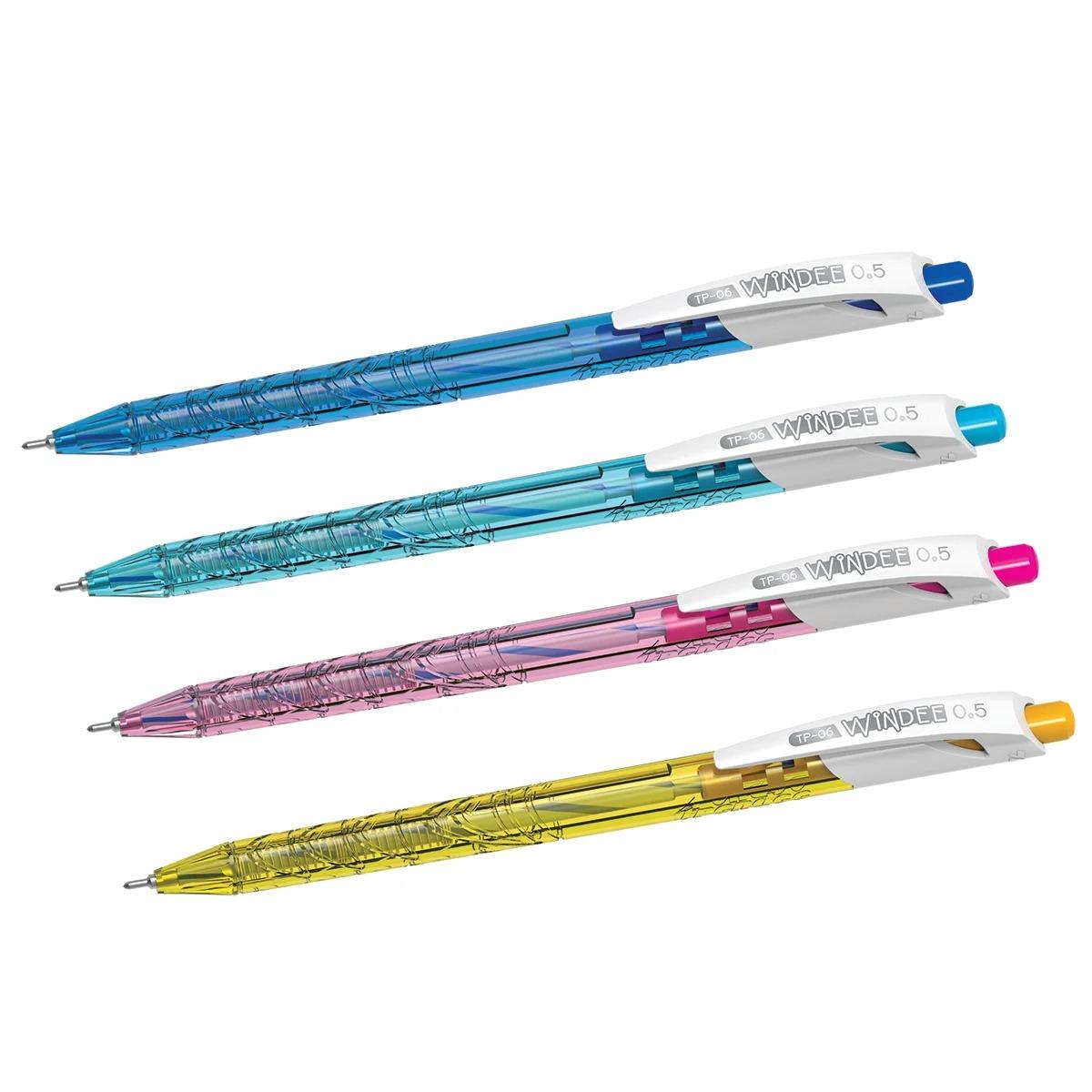 Bút Bi 0.5 mm Điểm 10 Thiên Long TP-06 - Mực Đen