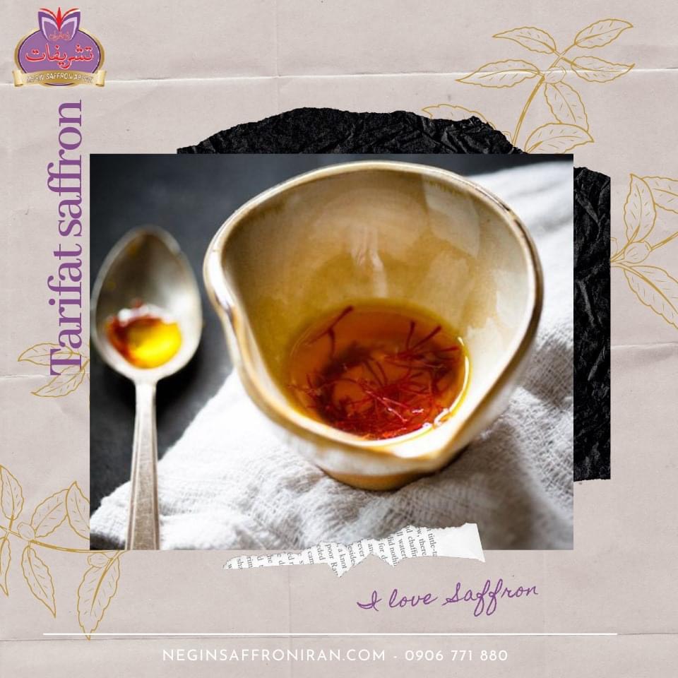 Combo 5 Lọ Nhụy hoa nghệ tây Tashrifat Saffron  Premium loại Negin sợi to (1 Grams)