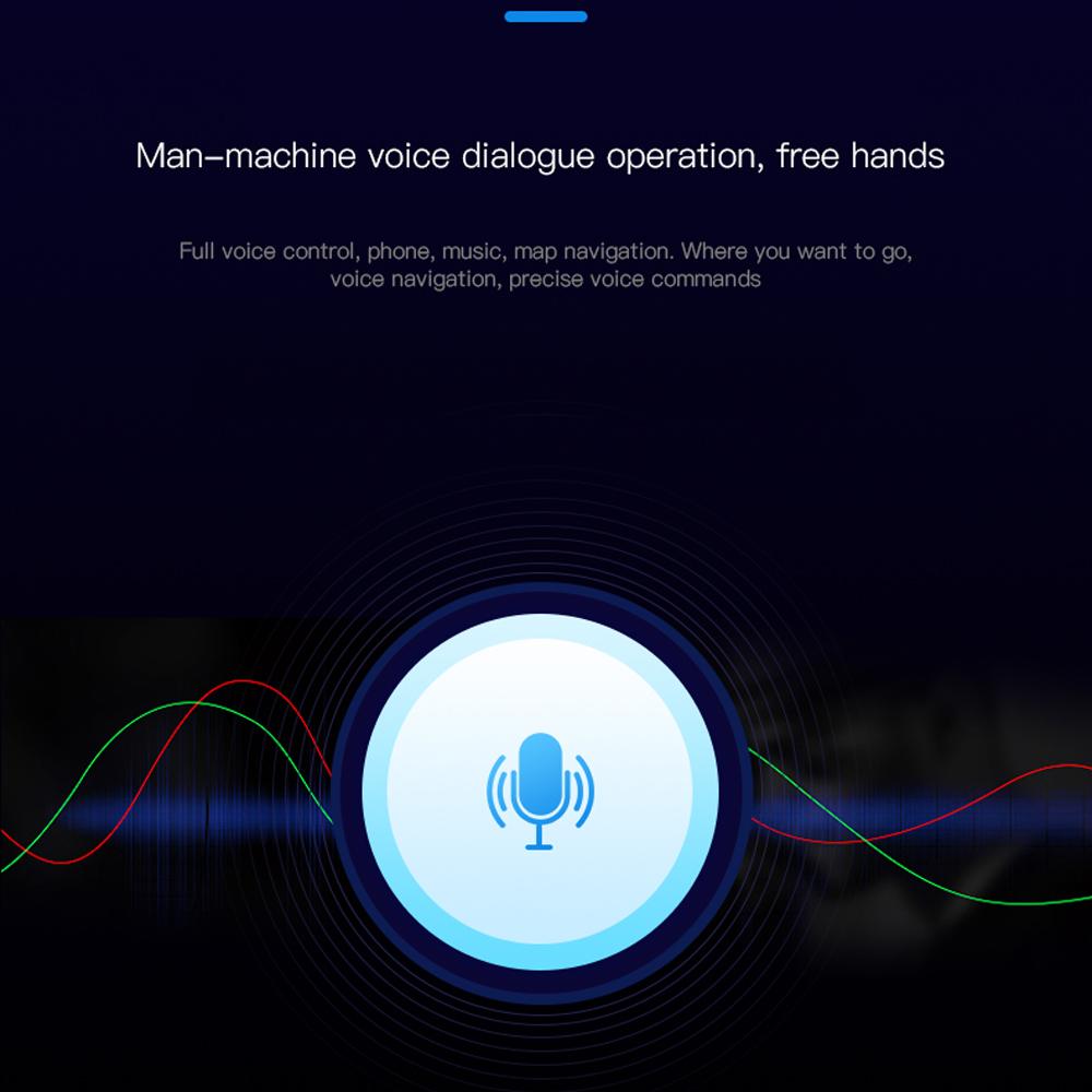 Car BT MP3 Player FM Transmitter Dual USB Car Charge Adapter with 1.8 Inch Color Display Support Hands-Free Calling U-Disk/TF Card Playback Voice Assistant Treble/Bass Adjustable Voltage Display