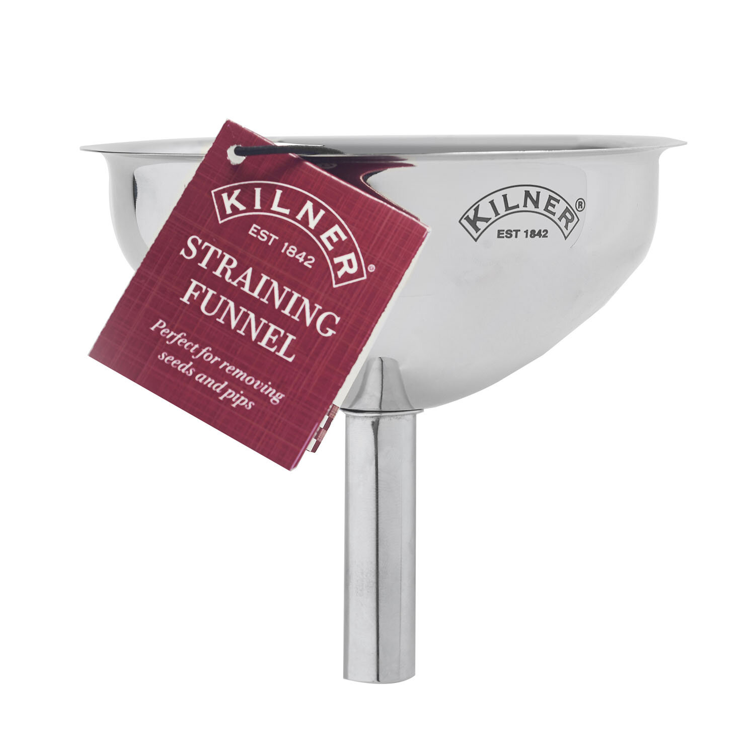 Phễu bằng thép không gỉ- Kilner - 13x13x11.5 cm