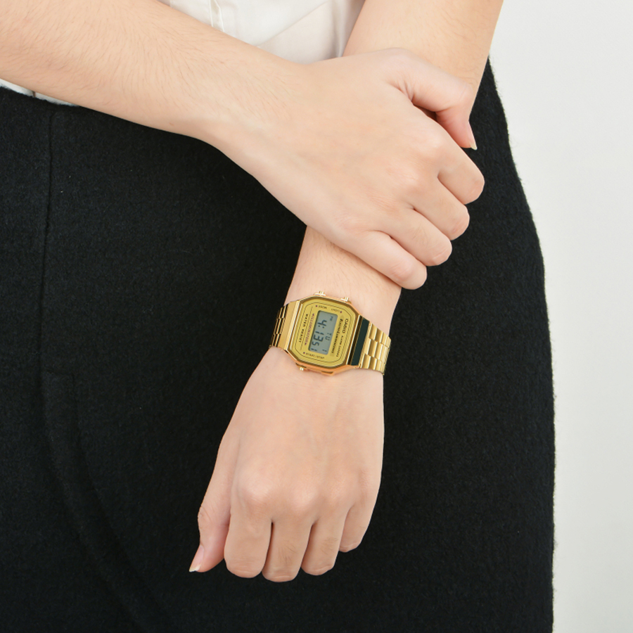 Đồng hồ unisex Casio A168WG-9WDF