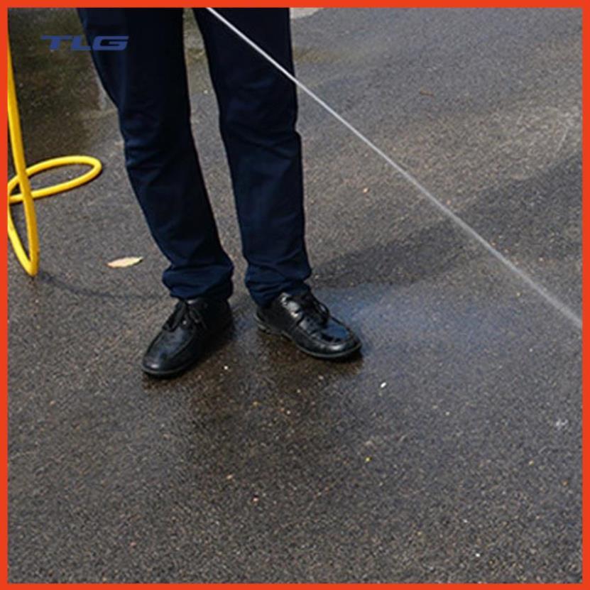 Rửa xe tưới cây Bộ dây và vòi xịt tăng áp lực nước 300% loại 25m cút đồng,nối đồng 206701-2