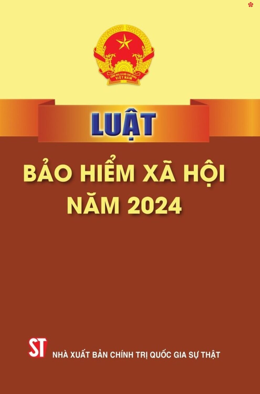 Luật bảo hiểm xã hội năm 2024 - bản in 2024