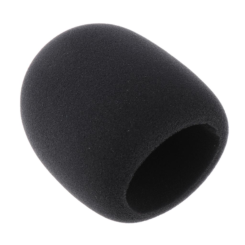 Large Microphone with Foam Microphone Cover