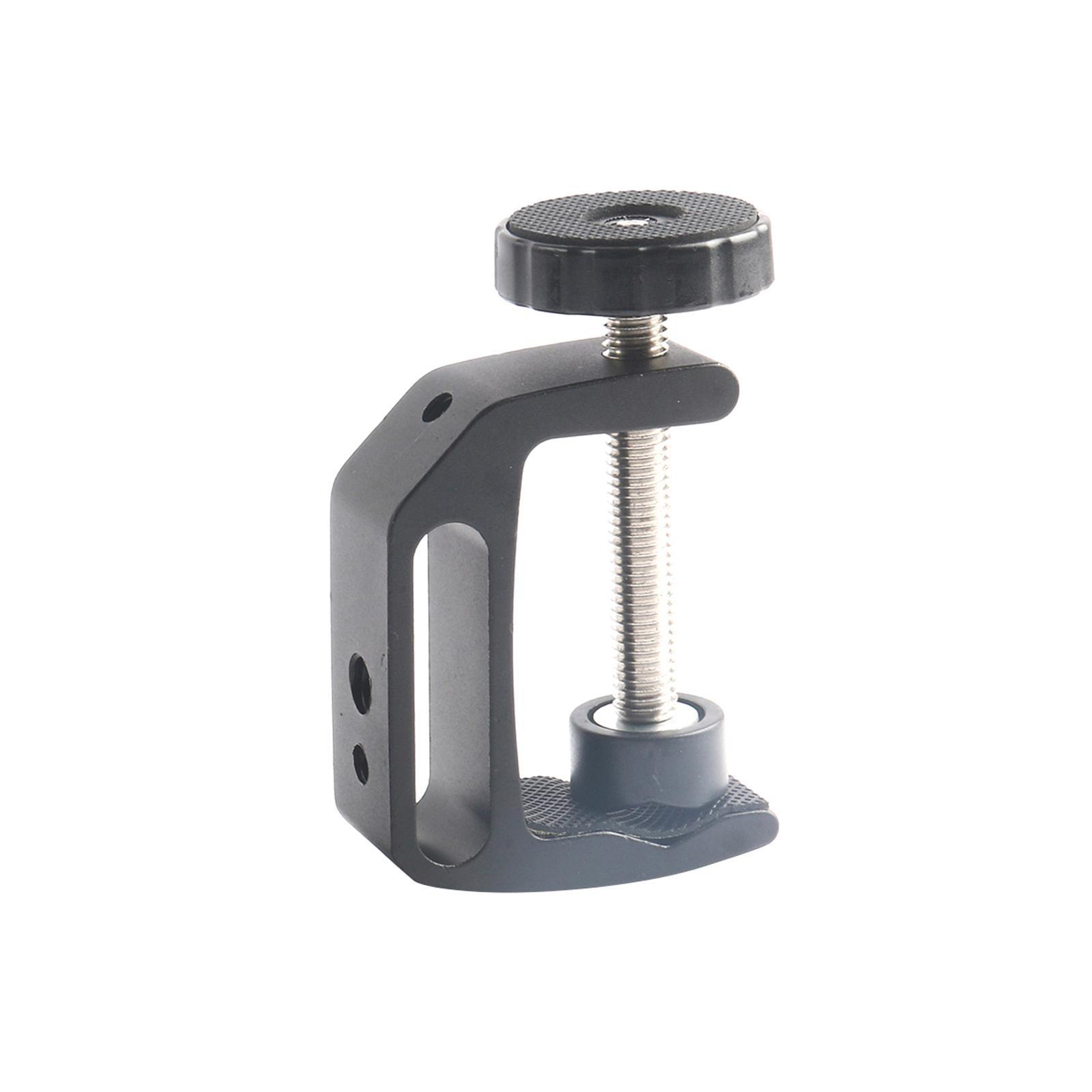 Portable clamp Desktop Mount for Camera Holder Stand Photography Aluminum