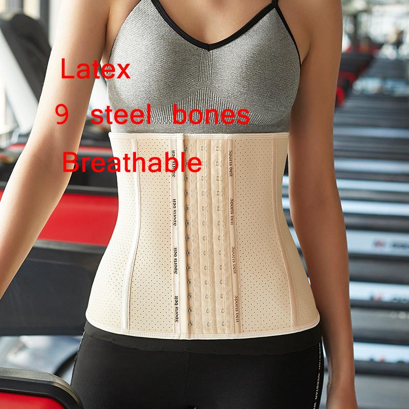 Phụ Nữ Cao Su Eo Huấn Luyện Tập Toàn Thân Thể Thao Thắt Lưng Giảm Béo Shaper Bụng Dây Đeo Điều Khiển Mồ Hôi Định Tập Luyện Shaper Dây Chéo