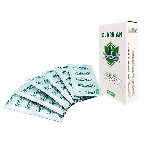 Bao cao su Tâm Thiện Chí Guardian hộp 12 cái