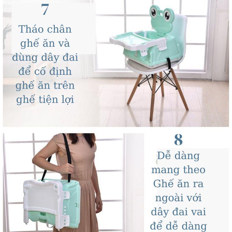 Ghế Ăn Dặm Cho Bé Babo Tùy Chỉnh Độ Cao, Giá Rẻ