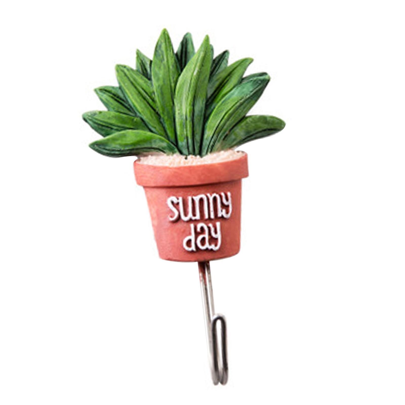 Stainless Steel Wall Hook Clothes Adhesive Hanger Bags Home Office