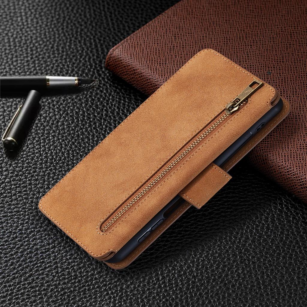 Ốp lưng điện thoại dạng ví da lật cho Xiaomi Redmi 9 Note 9 Pro Max Note 9S Mi Note 10 Pro