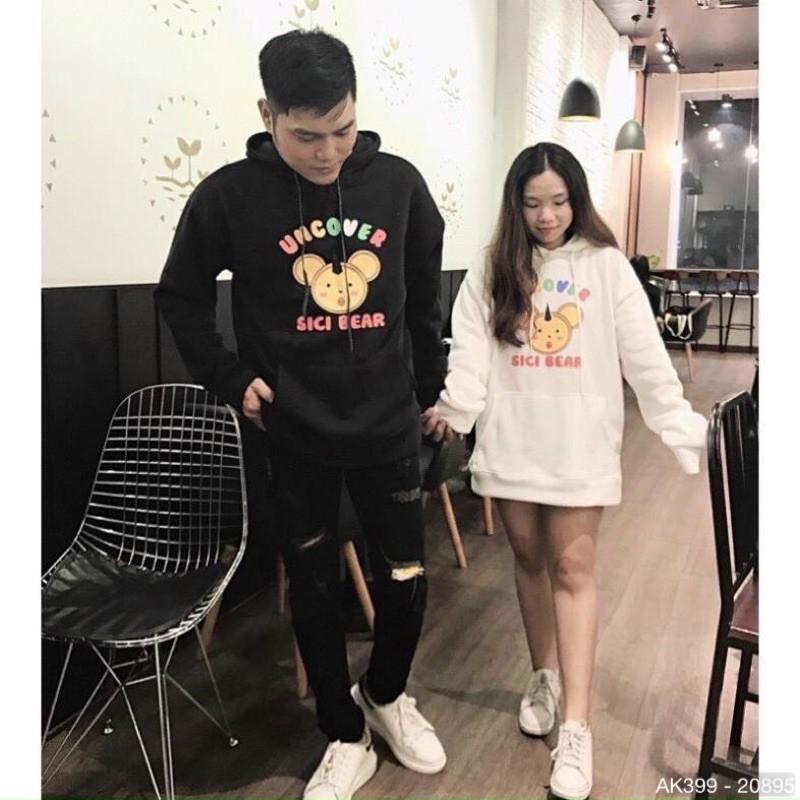 Áo Hoodie Nam Nữ Nỉ Bông Dày Dặn Form Rộng Hàng QC Áo Khoác Nỉ Nam Nữ Sweater UNCOVER