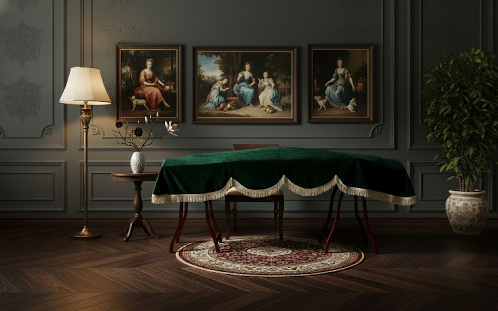 Khăn phủ đàn tranh cổ, khăn phủ đàn guzheng, phụ kiện đàn tranh guzheng - Hàng chính hãng