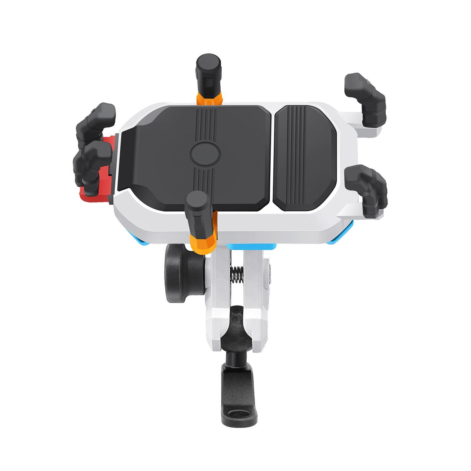 Motorcycle Phone Mount Handlebar Cellphone Holder Telescopic Bike Holder for  Motorcycle 4.7inch-7.2inch Smartphones