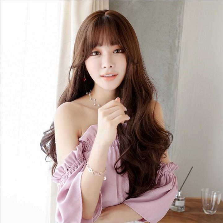Tóc giả nữ Hàn Quốc kèm lưới TN306