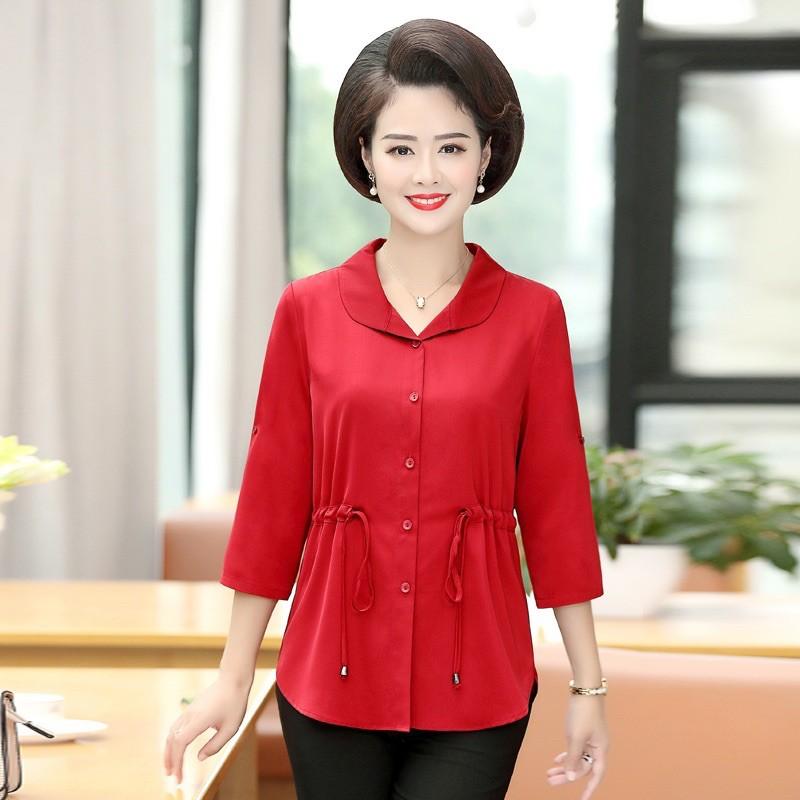 Áo kiểu trung niên cao cấp quý cô LL21-0520